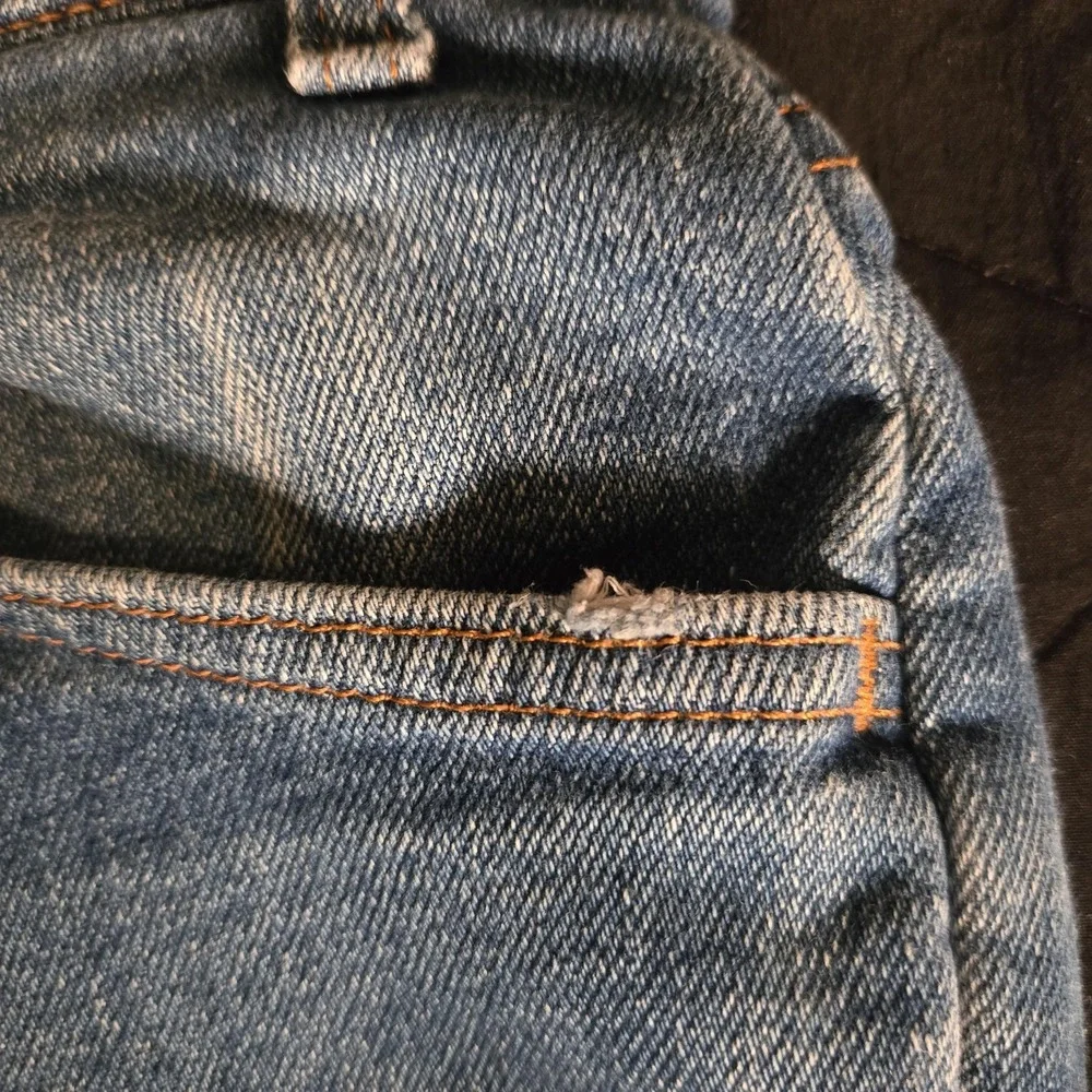 Vintage 80s Levi's Black Tab Skosh More‎ Room Bootcut Jeans USA W36 L29 Rare